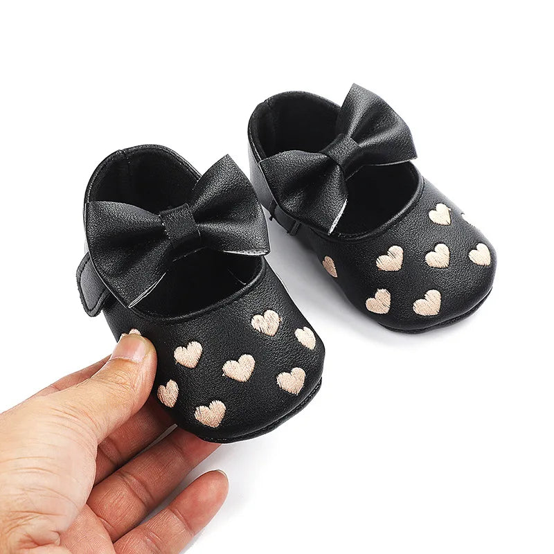 Newborn Baby Classic Multicolor Leather Shoes childrensterritory
