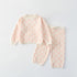 Little Girl Boy 2PCS Plaid knitted Clothes Set Sweater + Pant childrensterritory