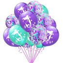 Under The Sea Theme Bubble Garlands, Seagrass, Seahorses Decor Supplies childrensterritory