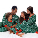 Elk and Tree Print Matching Winter Loungewear Pjs