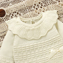 Baby Girls Round Neck Long Sleeves Winter Outfit childrensterritory