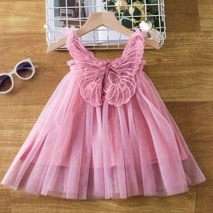 Baby Girl Ruffle Lace Tutu Princess Dress for Wedding and Birthday childrensterritory
