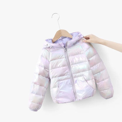 Colorful, Bright Hooded Duck Down Jackets for Babies and Kids childrensterritory