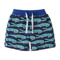 Kids Boys Jungle Theme Print Cotton Short Pants for Summer