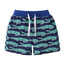Kids Boys Jungle Theme Print Cotton Short Pants for Summer