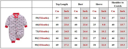 Baby Kids Long Sleeves Soft Winter Bodysuits childrensterritory