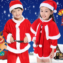 Cute Red Colored Santa Claus Dress Set for Boys and Girls childrensterritory