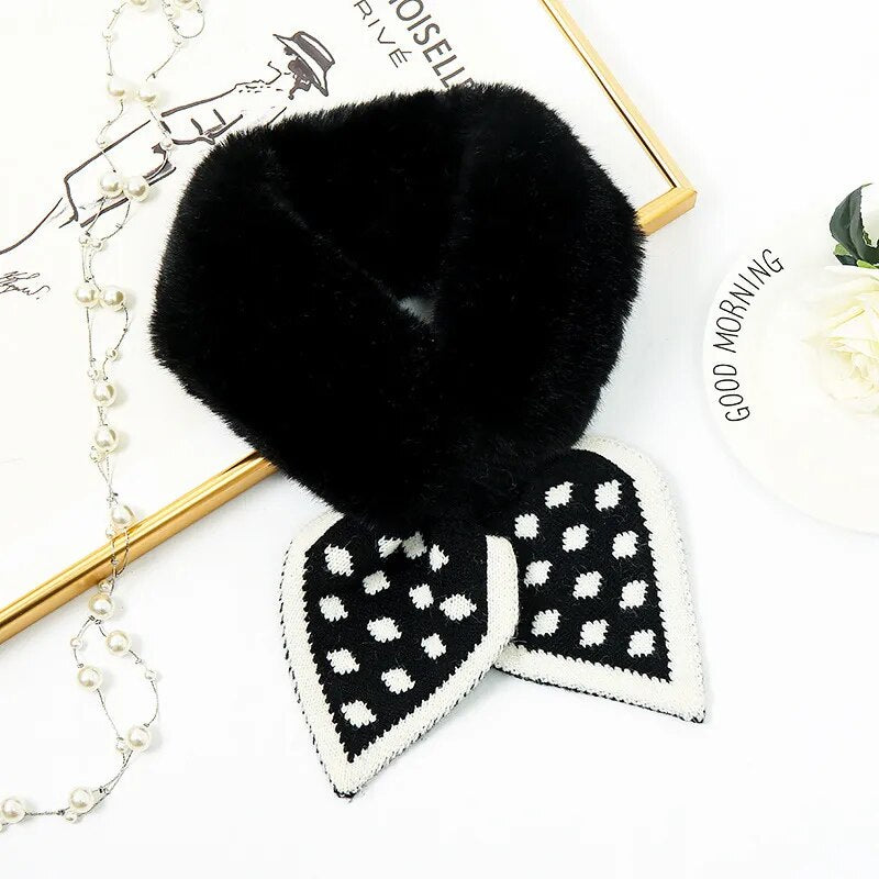 Cold-Proof Plush Warmth Solid Knitted Kids Scarf childrensterritory