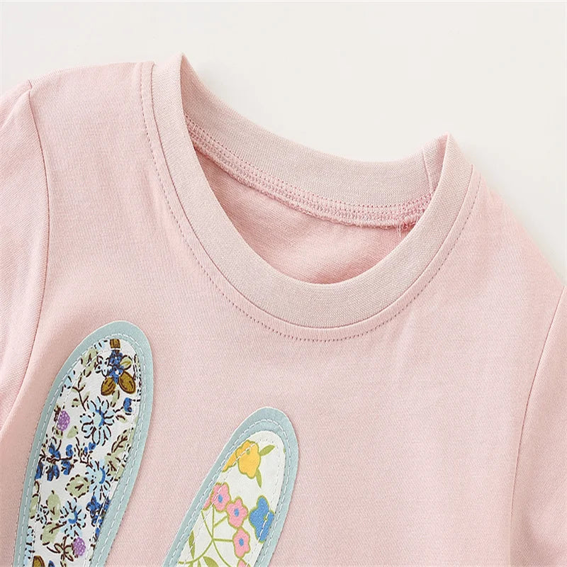 Kids Girls Cartoon Design Tops and Leggings Set childrensterritory