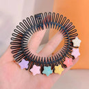 Cute 3Pcs Colorful Broken Headband Hair Clips for Girls childrensterritory