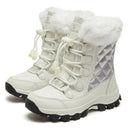 Kids Waterproof Warm Faux Fur Lined Snow Boots childrensterritory