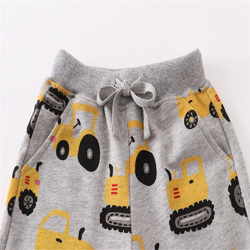 Animal Cartoon Print Kids Boys Shorts Summer Pants childrensterritory