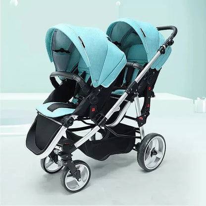 Two-way Multifunctional Twin Baby Stroller childrensterritory