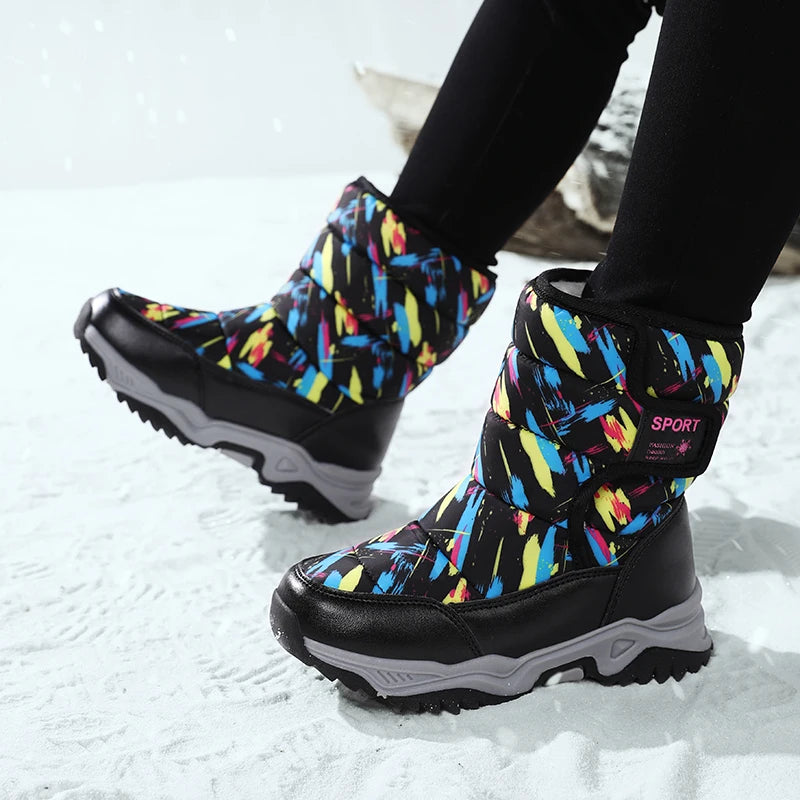 Stylish Waterproof Warm Outdoor Boots For Kids childrensterritory