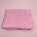 Personalized Name Embroidered Knitted Baby Blanket childrensterritory