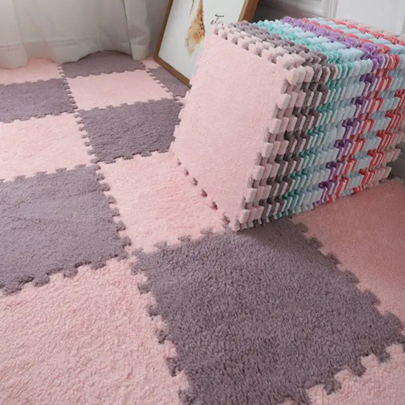 10pcs EVA foam, Soft Plush Thick Baby Puzzle Play Mat childrensterritory