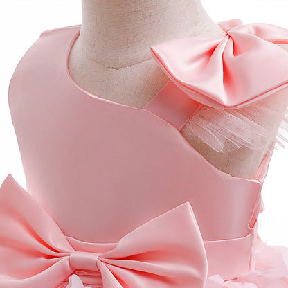 Baby Girl Three-Dimension Butterfly Gown for Baptism/Birthday