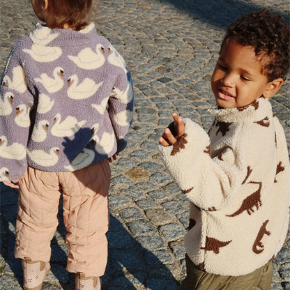 Colourful Cartoon Design Winter Outerwear For Kids childrensterritory