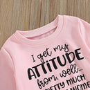 Girls' Long-Sleeved Winter Clothing Set childrensterritory