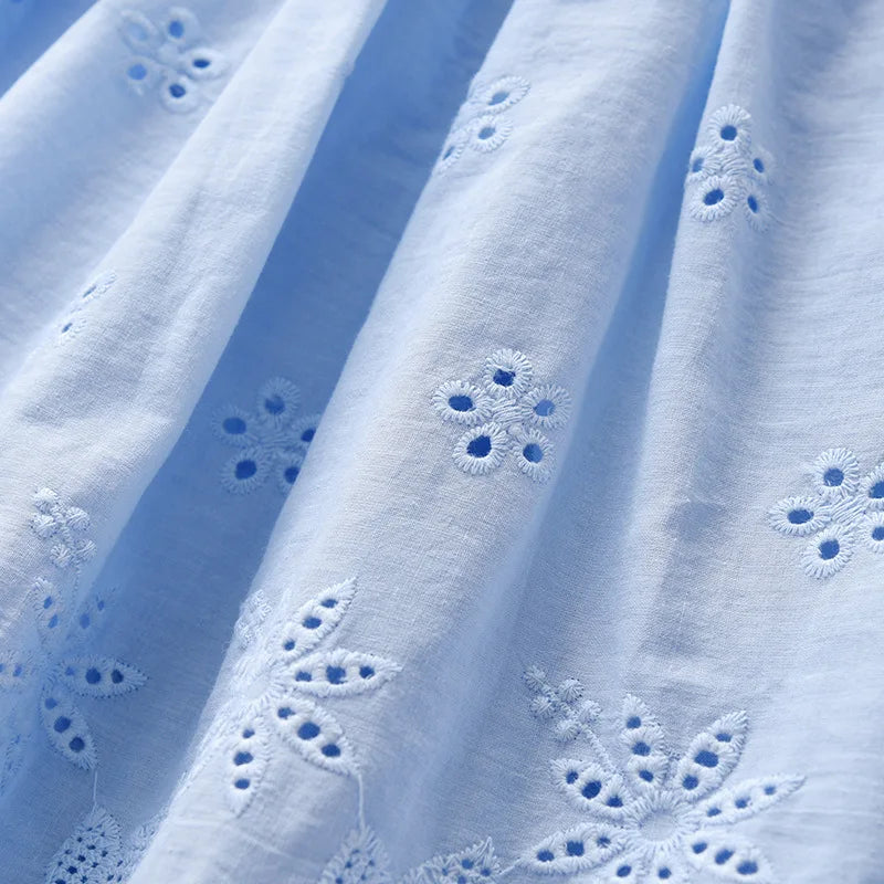 Kids Girls Flowers Design Sleeveless Summer Dress