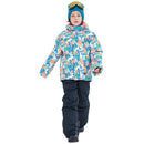 Kids Ski Wear Printed Windproof And Waterproof Clothing Set childrensterritory