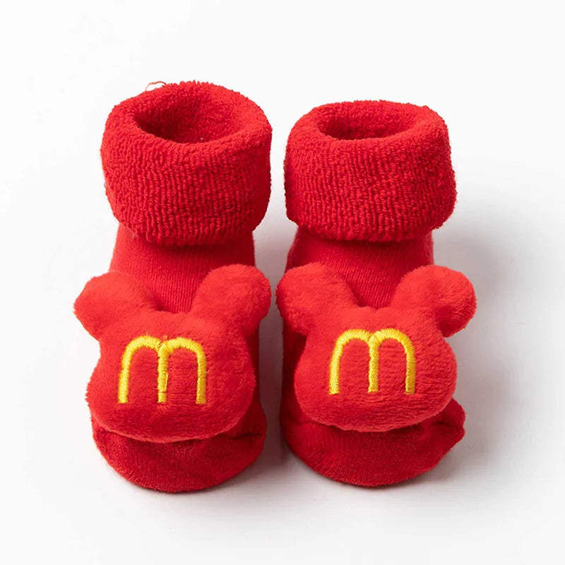 Baby Non-slip Printed Soft Christmas Socks childrensterritory