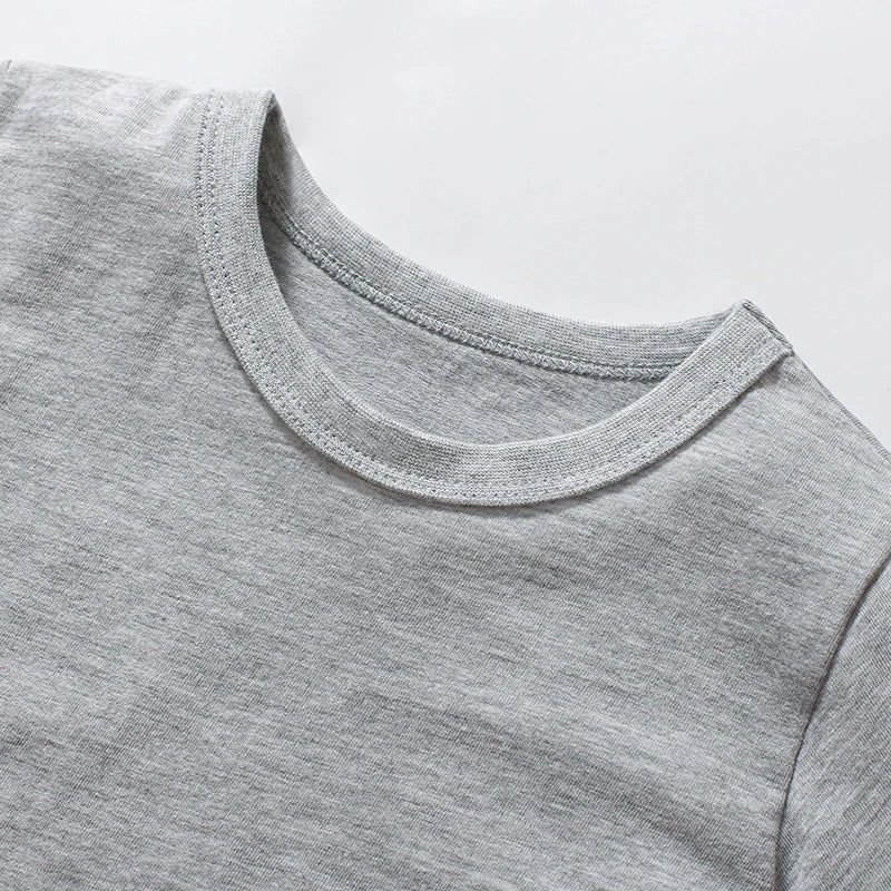 Kids Boys Cartoon Vehicles Print Cotton T-shirts for Summer