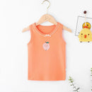 Kids Cotton Multiple Styles Camisole Vests For Summer childrensterritory