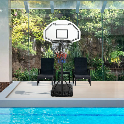 Kids-Friendly and Adjustable Outdoor Basketball Hoop childrensterritory