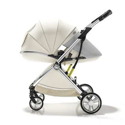 High Landscape Luxury Baby Stroller with Egg-Shaped Seat childrensterritory