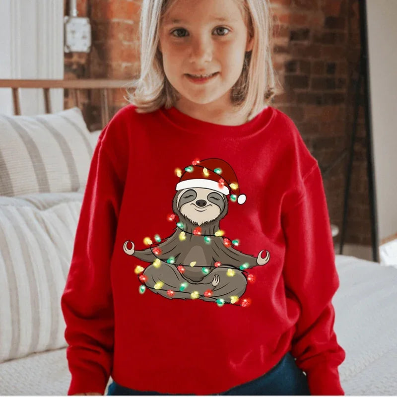 Cartoon Animal Print Children&