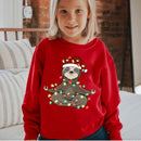 Cartoon Animal Print Children's Christmas Sweatshirts childrensterritory