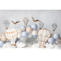 Photographic Background for Baby's 1st Birthday or Baby Shower childrensterritory