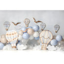 Photographic Background for Baby's 1st Birthday or Baby Shower childrensterritory