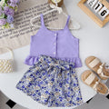 2pcs Summer Short Clothing Set For Girls childrensterritory