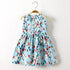 Little Girls Elegant Floral Animal Print Cotton Dresses childrensterritory