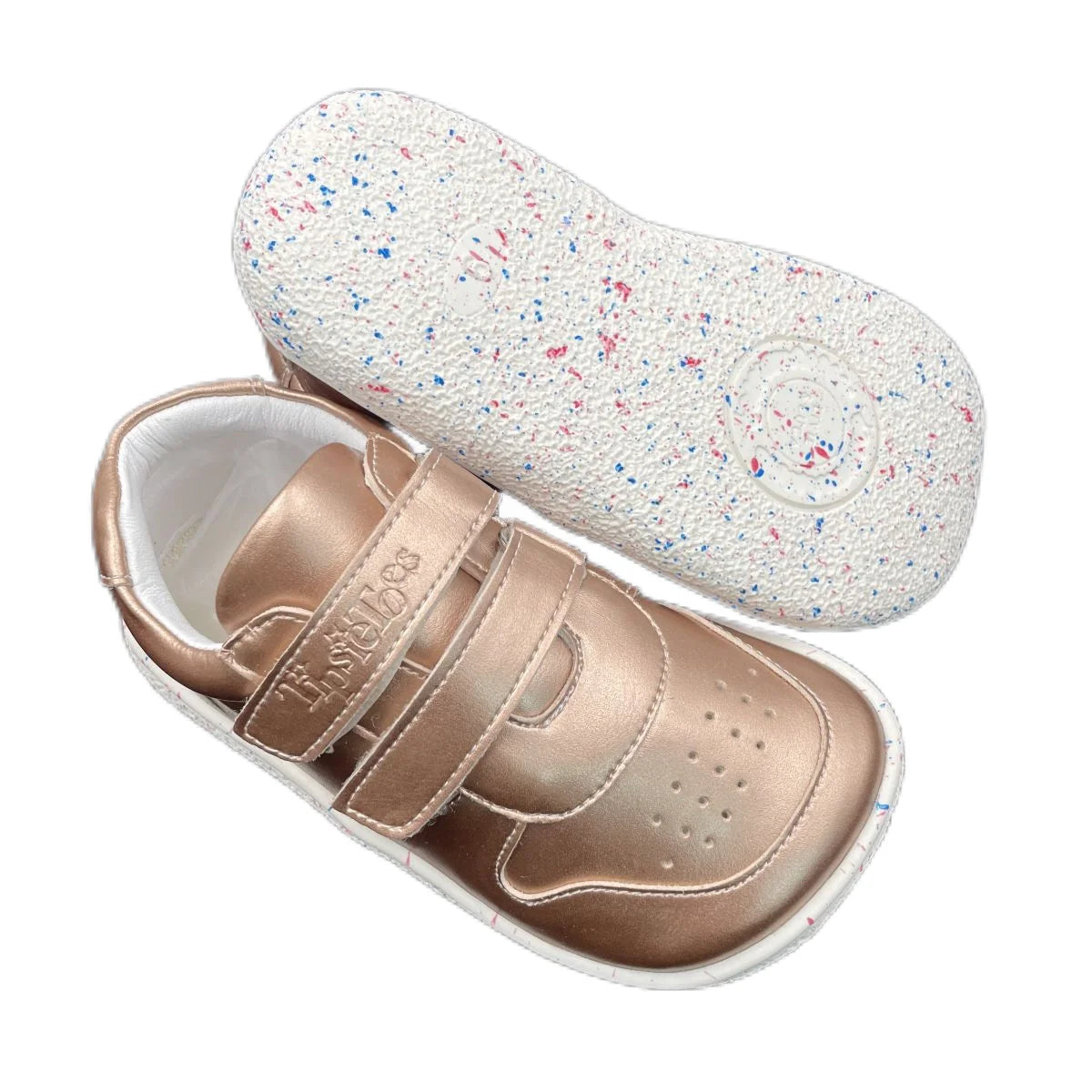 Kids Light Weight Leather Solid Color Shoes