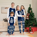 Snowflake Snowman Print Family Matching Christmas Pajamas