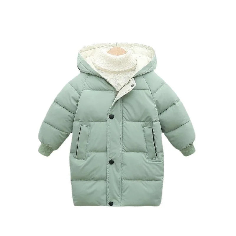 Kids Boys Girls Thick Warm Down Padded Jacket