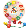 Kids Shape Matching Wooden Puzzle Educational Toys childrensterritory