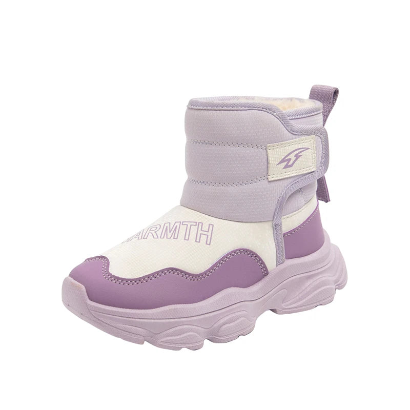 Elegant Waterproof Kids Girls Warm Snow Boots