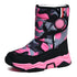 Kids Girls Boys Plush Waterproof Warm Snow Boots childrensterritory