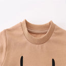Cartoon Animal Print Long Sleeve Kids Boys Sweatshirts childrensterritory