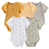 Cartoon Print Sleeveless 5Pieces Newborn Cotton Bodysuits childrensterritory