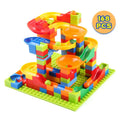 88PCS Small Size DIY Bricks Marble Maze Ball Track Building Blocks
