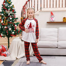 Santa Tree Print  Soft Warm Christmas Pyjamas Set for Family
