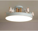 Modern Ceiling Light with Cartoon Unicorn Design for Kid's Room childrensterritory