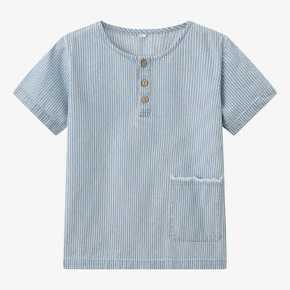 Matching Summertime Denim Outfit for Brother and Sister childrensterritory