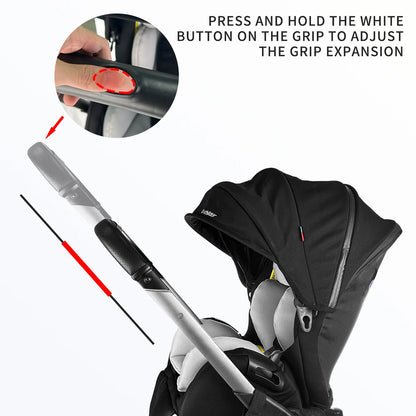 Newborn Lightweight Pushchair with Adjustable Handle childrensterritory