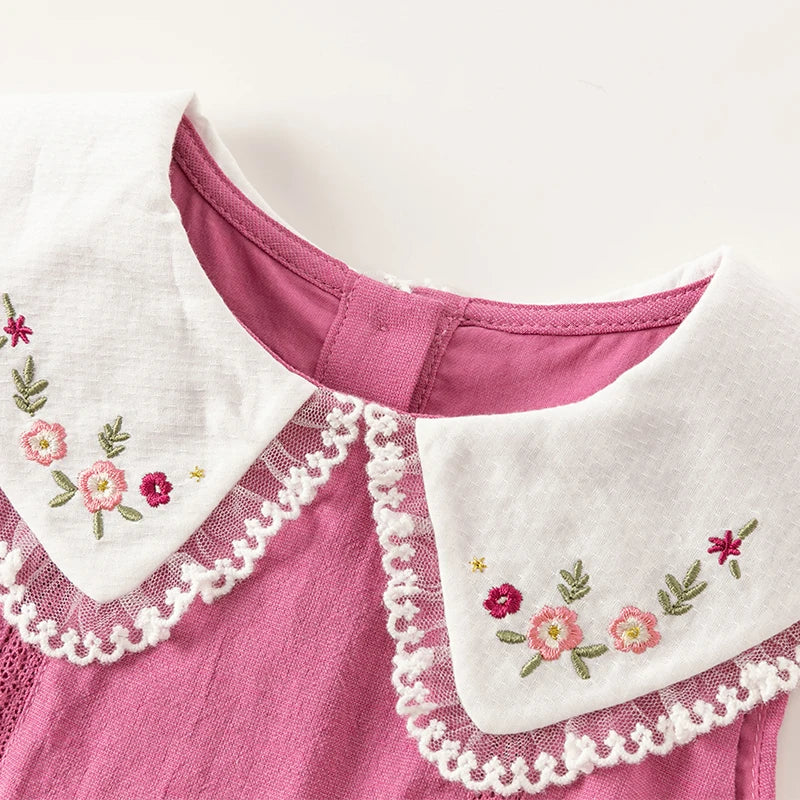 Little Girls Stylish Two-Piece Sleeveless Top &amp; Shorts Set childrensterritory